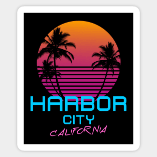 Harbor City California Sticker